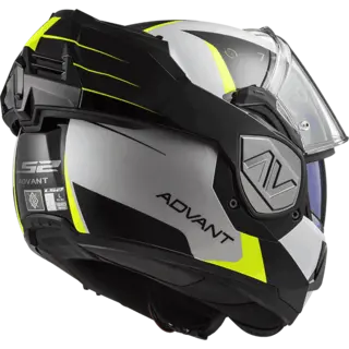 LS2 Åpningshjelm FF906 Advant Codex Svart/Hvit