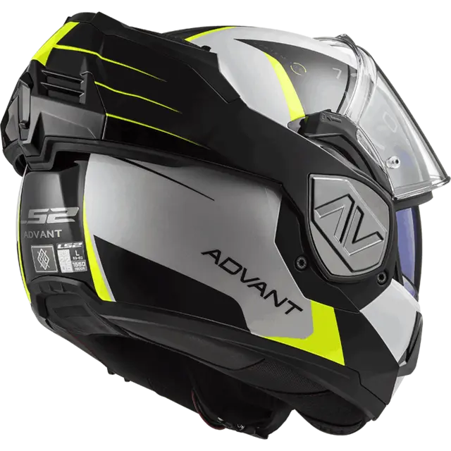 LS2 Åpningshjelm FF906 Advant Codex Svart/Hvit 