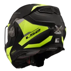 LS2 Åpningshjelm FF901 Advant X Oblivion Matt Svart/Gul
