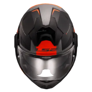 LS2 Åpningshjelm FF901 Advant X Oblivion Matt Svart/Rød