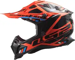 LS2 Crosshjelm MX700 Subverter II Stomp Oransje