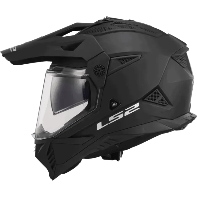 LS2 Endurohjelm MX702 Pioneer II Matt Svart 