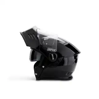 Simpson MC-Hjelm Darksome Matt Svart