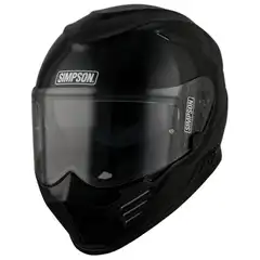 Simpson MC-Hjelm Venom Matt Svart