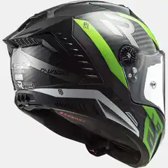 LS2 MC-Hjelm FF805 Thunder Supra Grønn/Hvit