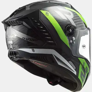 LS2 MC-Hjelm FF805 Thunder Supra Grønn/Hvit