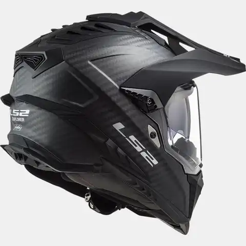LS2 Endurohjelm MX701 Explorer Carbon Solid