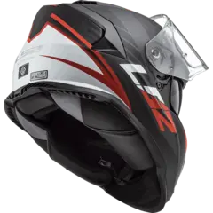 LS2 MC-Hjelm FF800 Storm II Nerve Svart/Rød