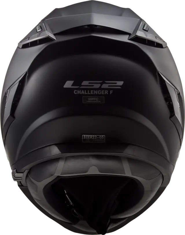 LS2 MC-Hjelm FF327 Challenger Matt Svart 