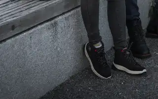 Falco 666 Airforce MC-Sko Dame Svart