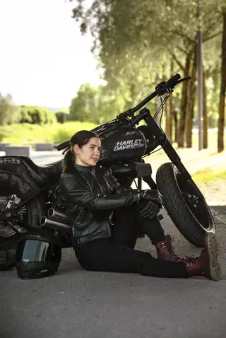 Falco 665 MC-Sko Viky Burgunder