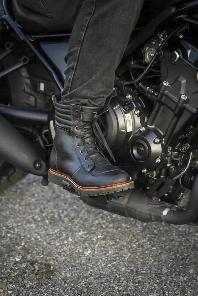 Falco 837 MC-Støvel Rooster Svart 