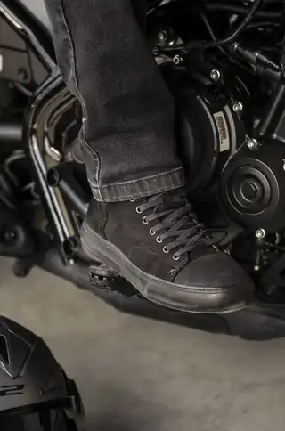 Falco 880 MC-Sko Lennox Herre Svart