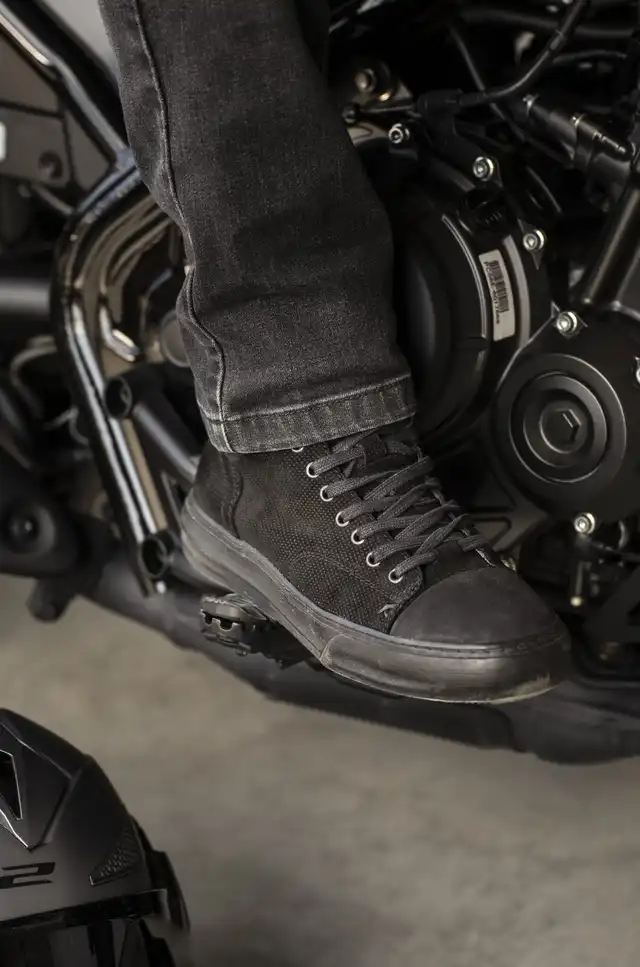 Falco 880 MC-Sko Lennox Herre Svart 