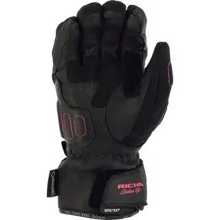 Richa Diana Dame Gore-Tex Hanske Svart/Rosa