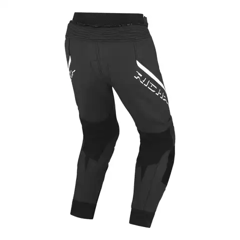 Richa Stradale Skinnbukse Svart/Hvit