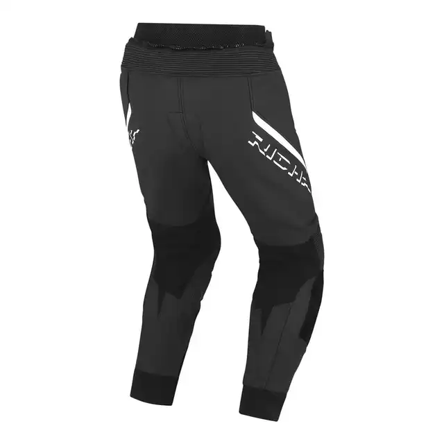 Richa Stradale Skinnbukse Svart/Hvit 