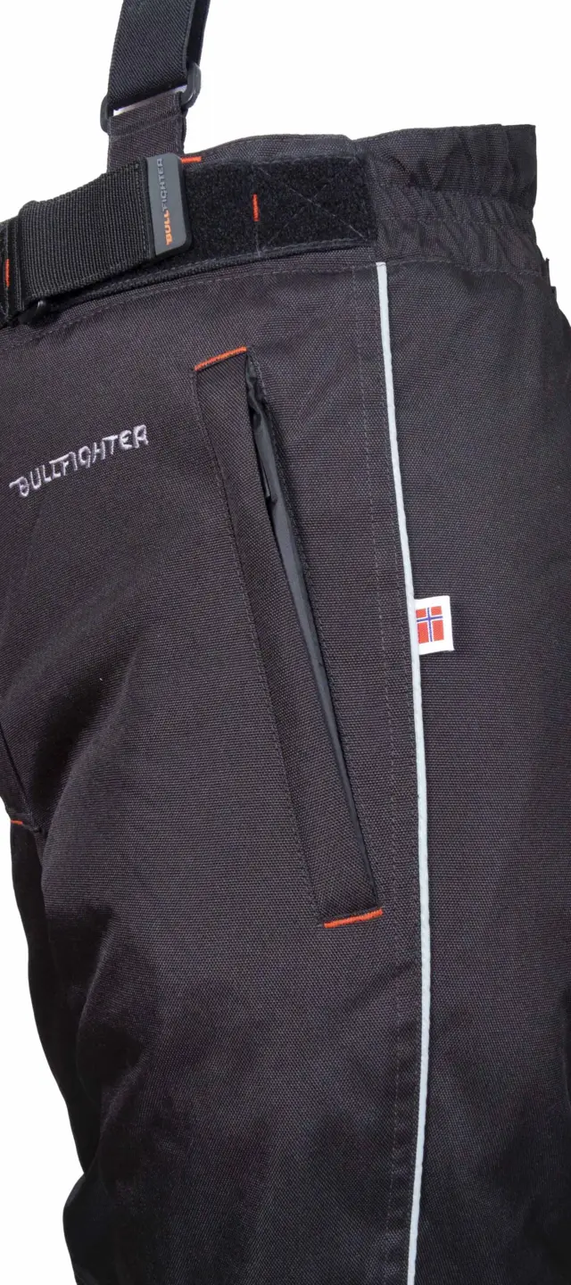 Bullfighter Hurricane MC-Bukse Herre Svart 