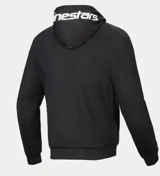 Alpinestars Chrome V2 Dame MC-Hoodie Svart/Hvit