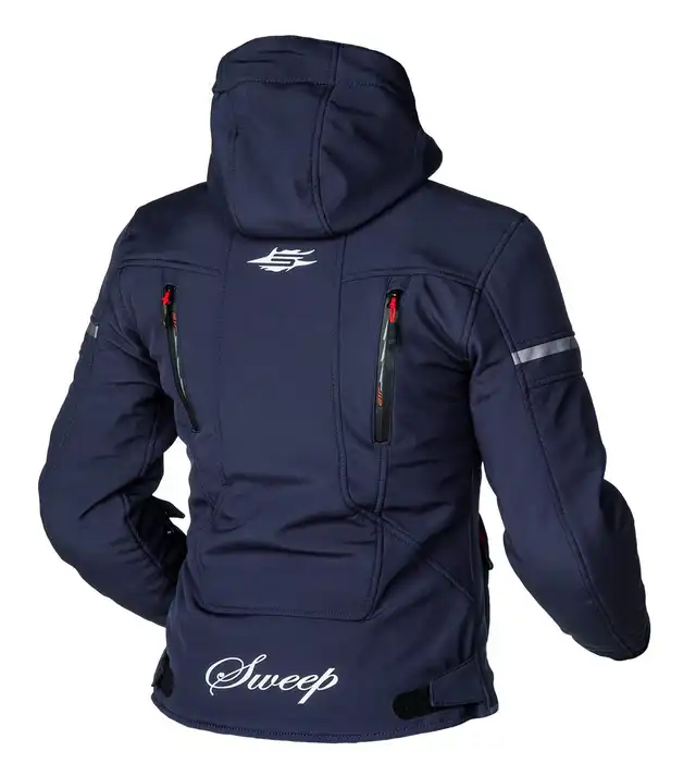 Sweep Flawless Softshell MC-Jakke Navy Blå 