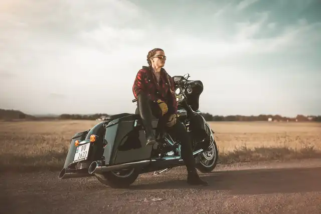 Bullfighter Flanellskjorte Dame Rød/Svart 