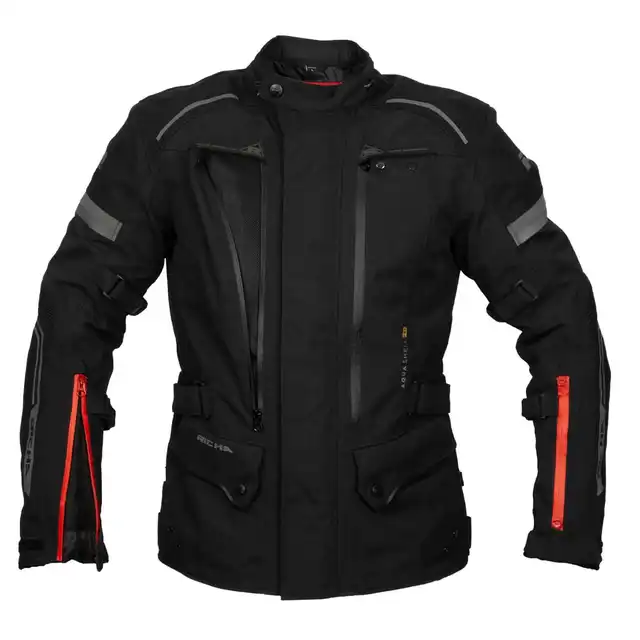 Richa Nansen Pro MC-Jakke Svart 