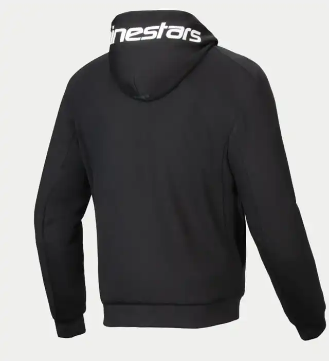 Alpinestars Chrome V2 MC-Hoodie Svart/Hvit 