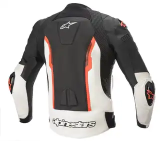 Alpinestars Skinnjakke Missile v2 Svart/Hvit/Rød