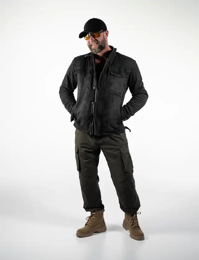 Bullfighter Kommando MC-Jakke Svart 