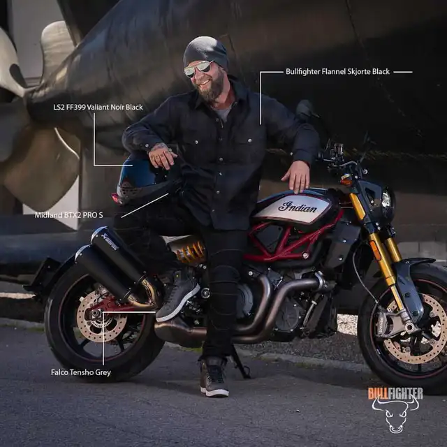 Bullfighter Flanellskjorte MørkeGrå 