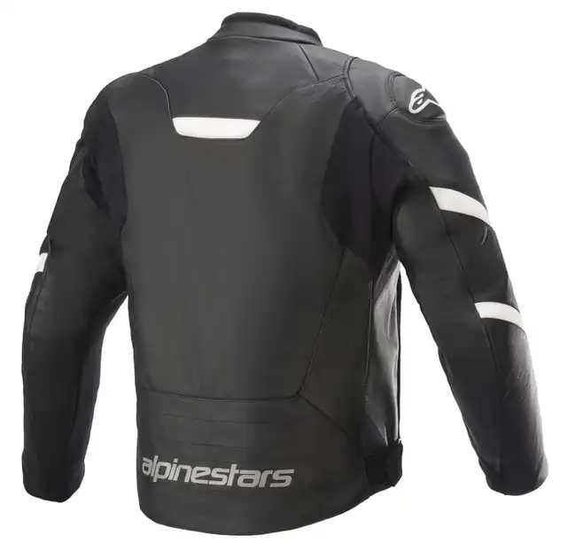 Alpinestars Skinnjakke Faster V2 Svart/Hvit 