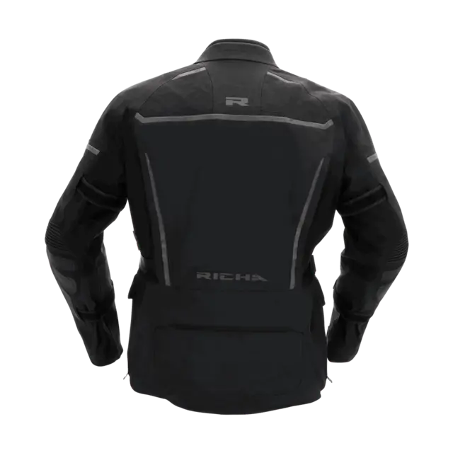 Richa Cyclone II Gore-Tex MC-Jakke Svart KING SIZE 