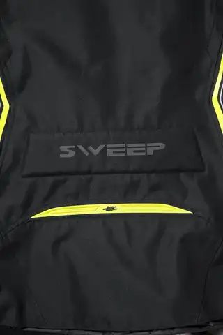 Sweep Outback MC-Jakke Svart/Gul