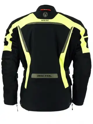 Richa Cyclone Gore-Tex MC-Jakke Svart/Gul