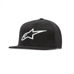 Alpinestars Caps Ageless Flatback Svart/Hvit