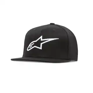 Alpinestars Caps Ageless Flatback Svart/Hvit