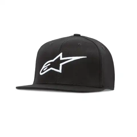 Alpinestars Caps Ageless Flatback Svart/Hvit