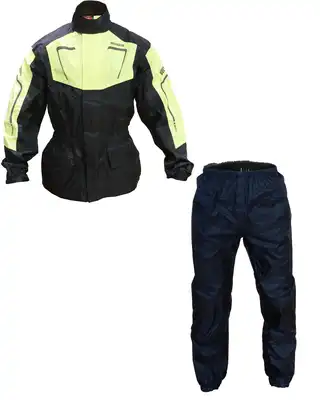 Bullfighter 2-Delt Regndress Svart/Gul