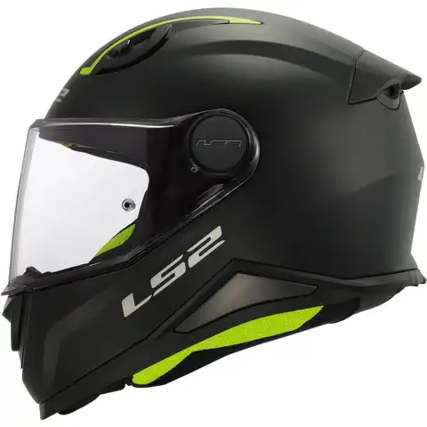 LS2 Barnehjelm FF812 Kid Matt Svart