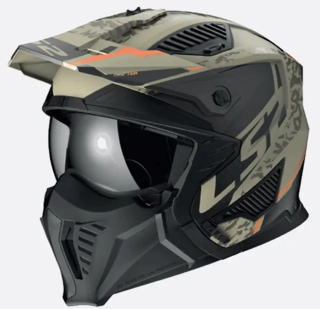 LS2 Halvhjelm OF606 Drifter Devor Matt Sand 