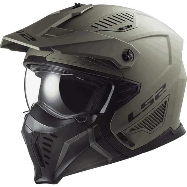 LS2 Halvhjelm OF606 Drifter Solid Matt Sand 