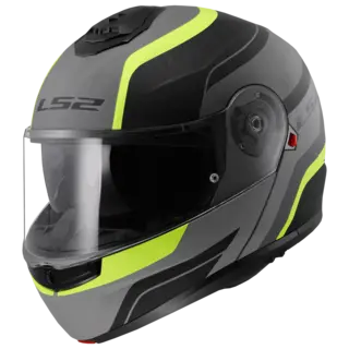 LS2 Åpningshjelm FF908 Strobe II Monza Svart/Gul
