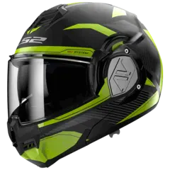 LS2 Åpningshjelm FF906 Advant Svart/Gul