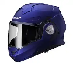 LS2 Åpningshjelm FF901 Advant X Oblivion Solid Matt Blå