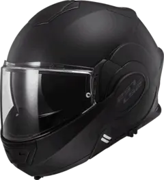 LS2 Åpningshjelm FF399 Valiant Noir Svart
