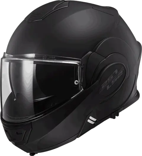 LS2 Åpningshjelm FF399 Valiant Noir Svart 