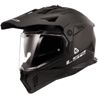 LS2 Endurohjelm MX702 Pioneer II Matt Svart