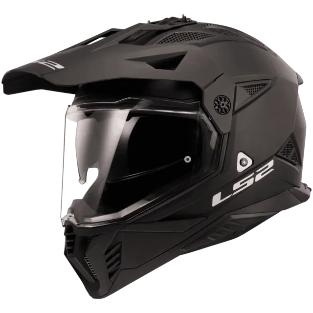 LS2 Endurohjelm MX702 Pioneer II Matt Svart 