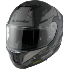 LS2 MC-Hjelm FF808 Stream II Matt Titanium Grå