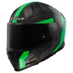 LS2 MC-Hjelm FF811 Vector II C Grid Matt Grønn